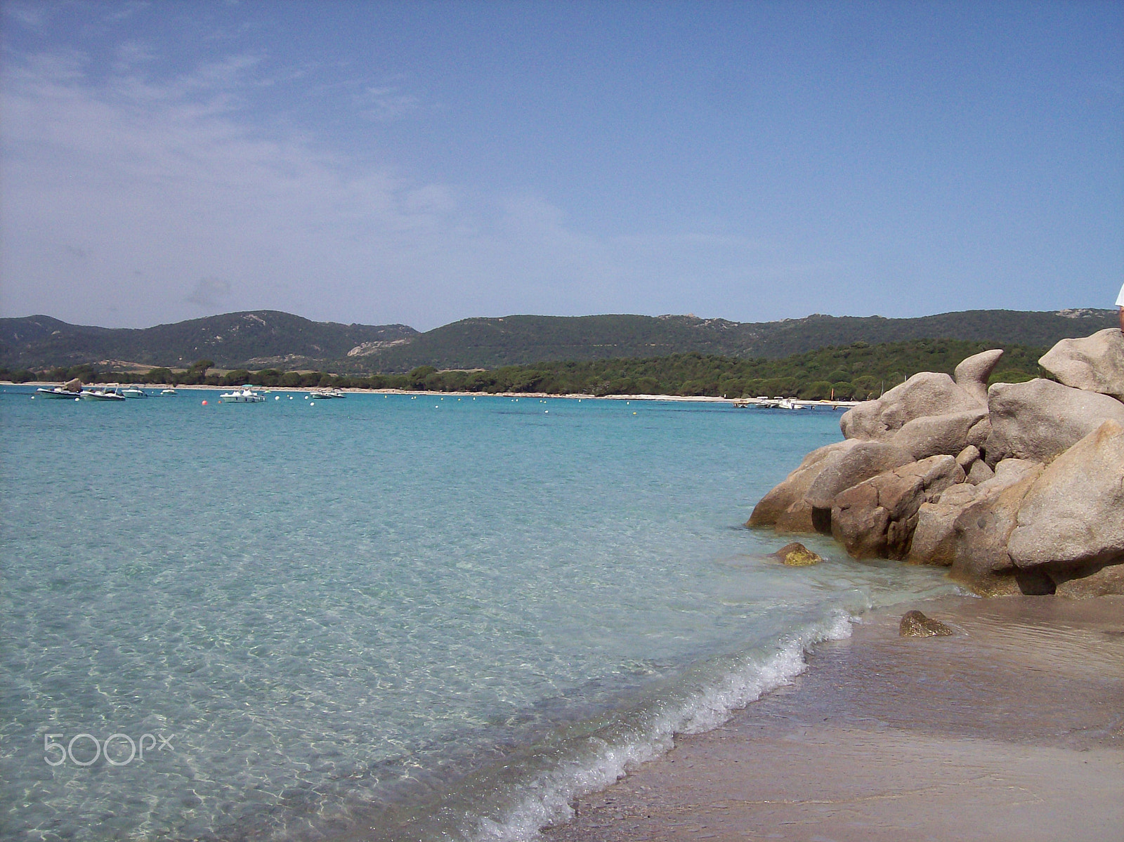 Kodak EASYSHARE C643 ZOOM DIGITAL CAMERA sample photo. Plages le long de propriano photography