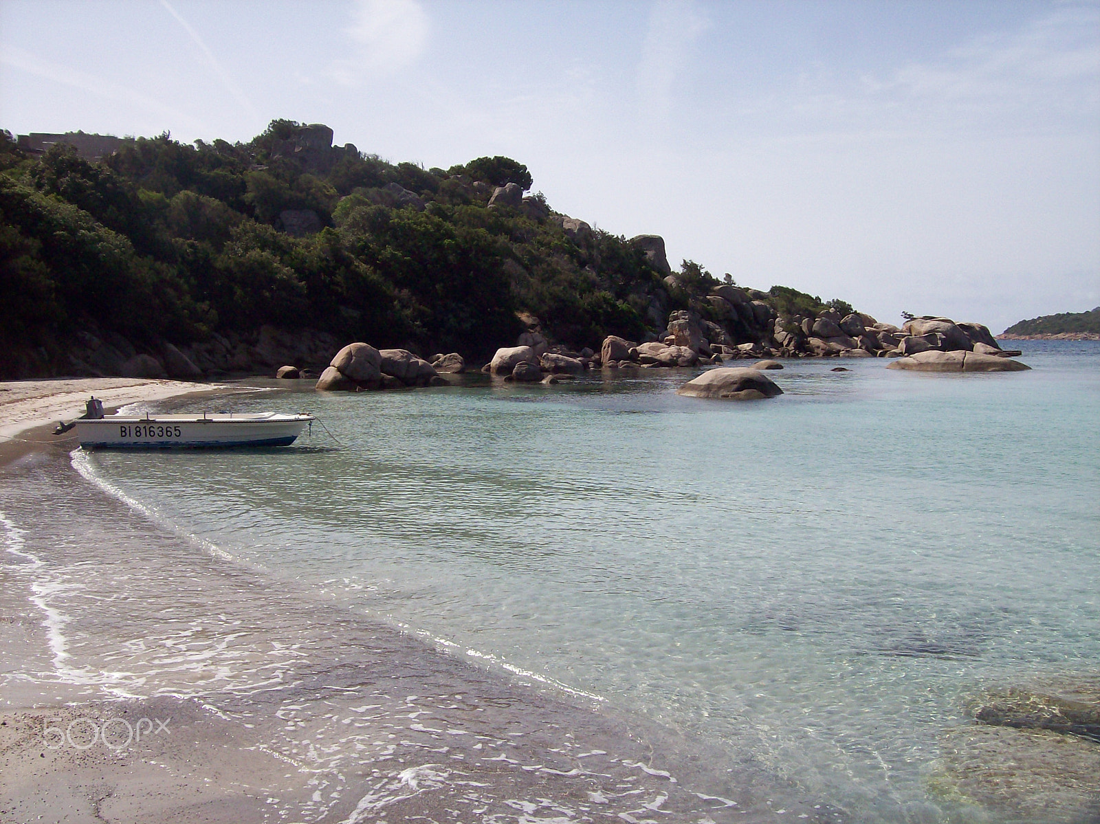 Kodak EASYSHARE C643 ZOOM DIGITAL CAMERA sample photo. Plages le long de propriano photography