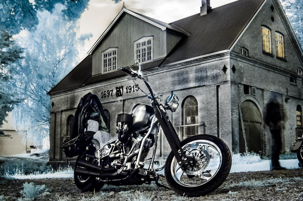 AF Zoom-Nikkor 28-105mm f/3.5-4.5D IF sample photo. Eidsfoss ghost rider photography