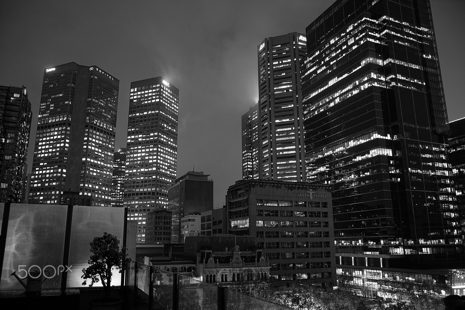 Sony a6000 + 18-35mm F1.8 DC HSM | Art 013 sample photo. Melbourne city from the balcony photography