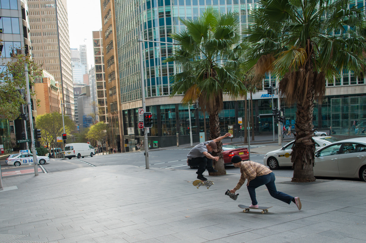 Nikon AF-S Nikkor 24-70mm F2.8E ED VR sample photo. Stree of sydney photography