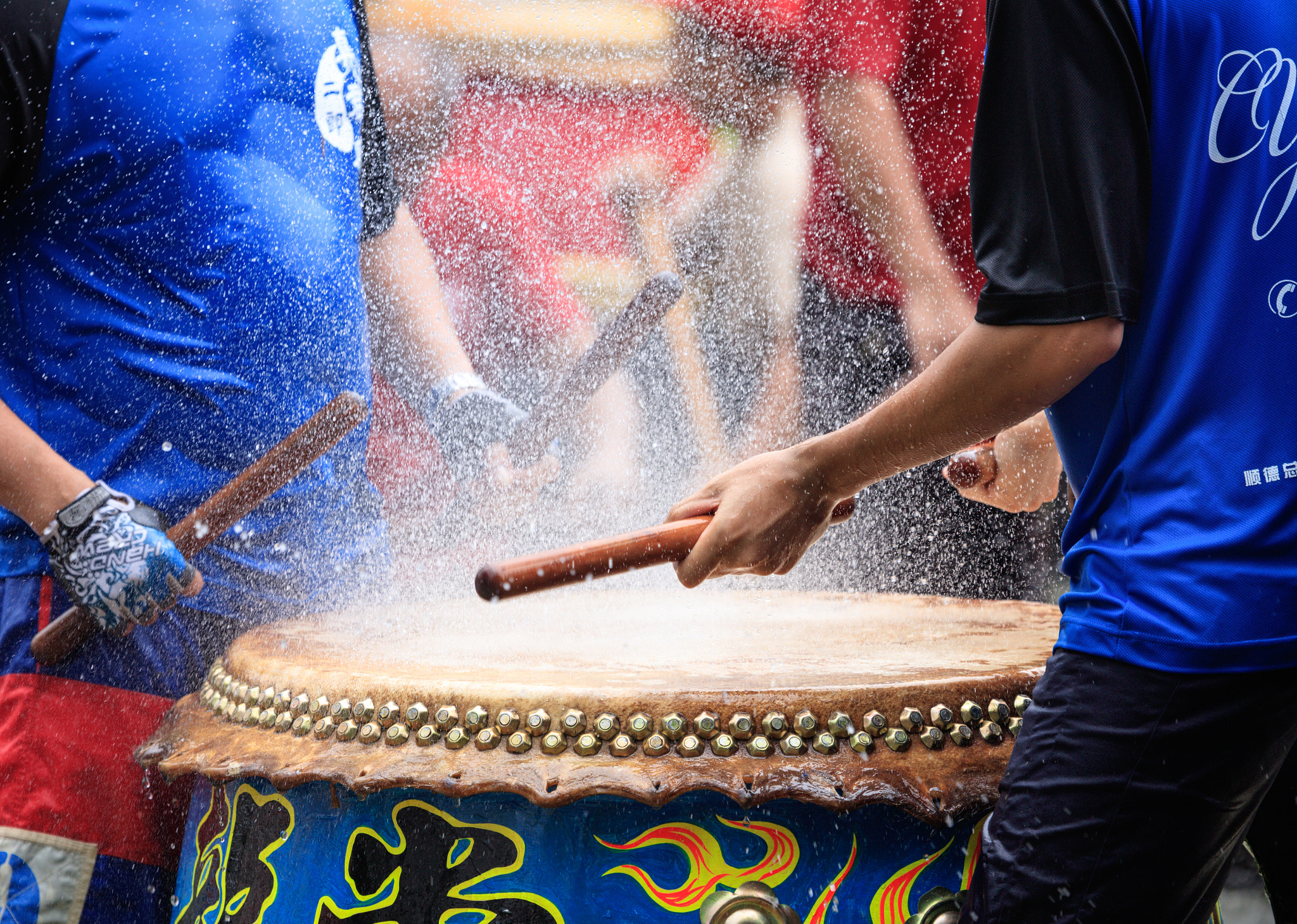 Canon EF 100-400mm F4.5-5.6L IS USM sample photo. Drummer photography