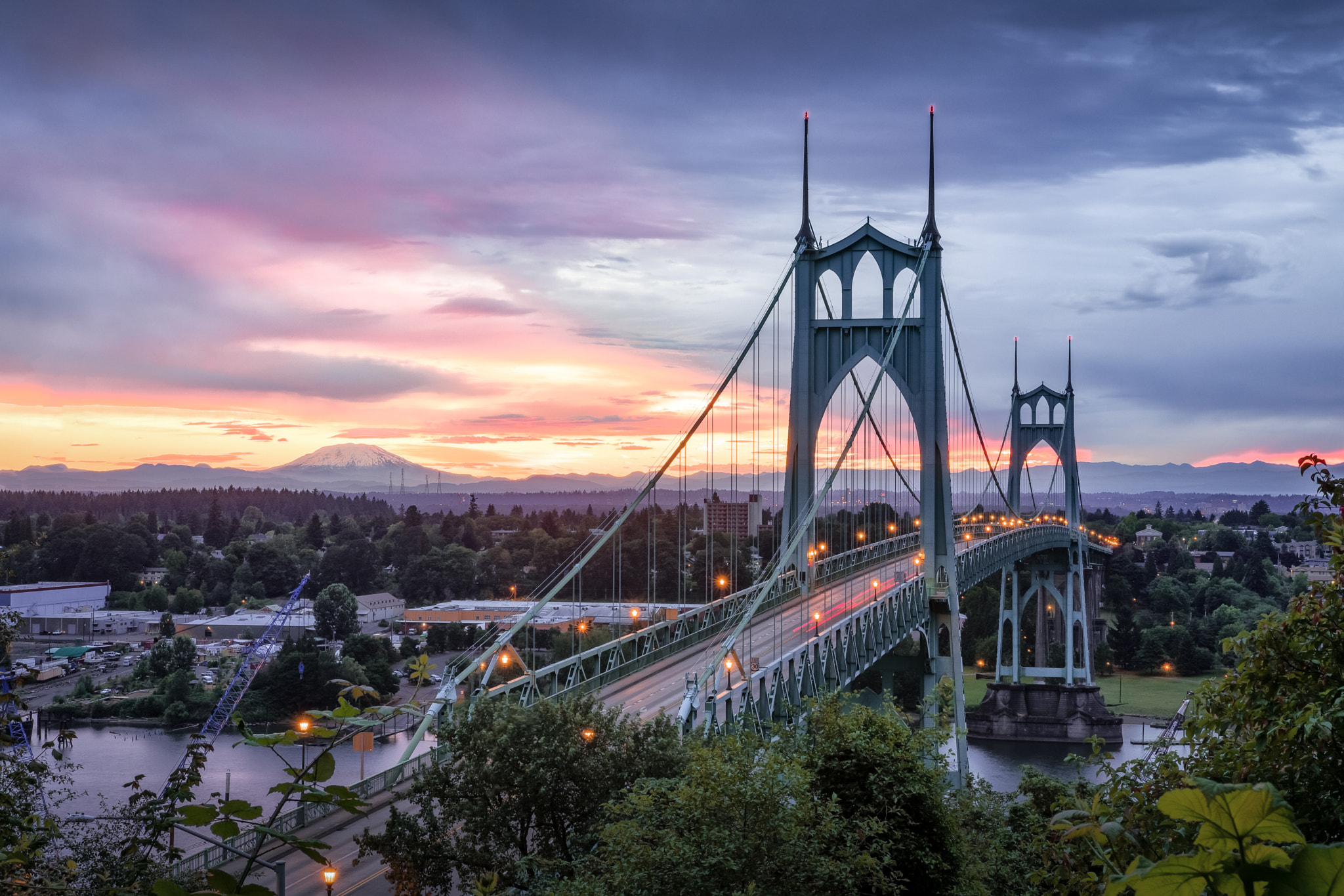 Sigma 18-35mm f/1.8 DC HSM sample photo. Sunrise at st. john's bridge photography