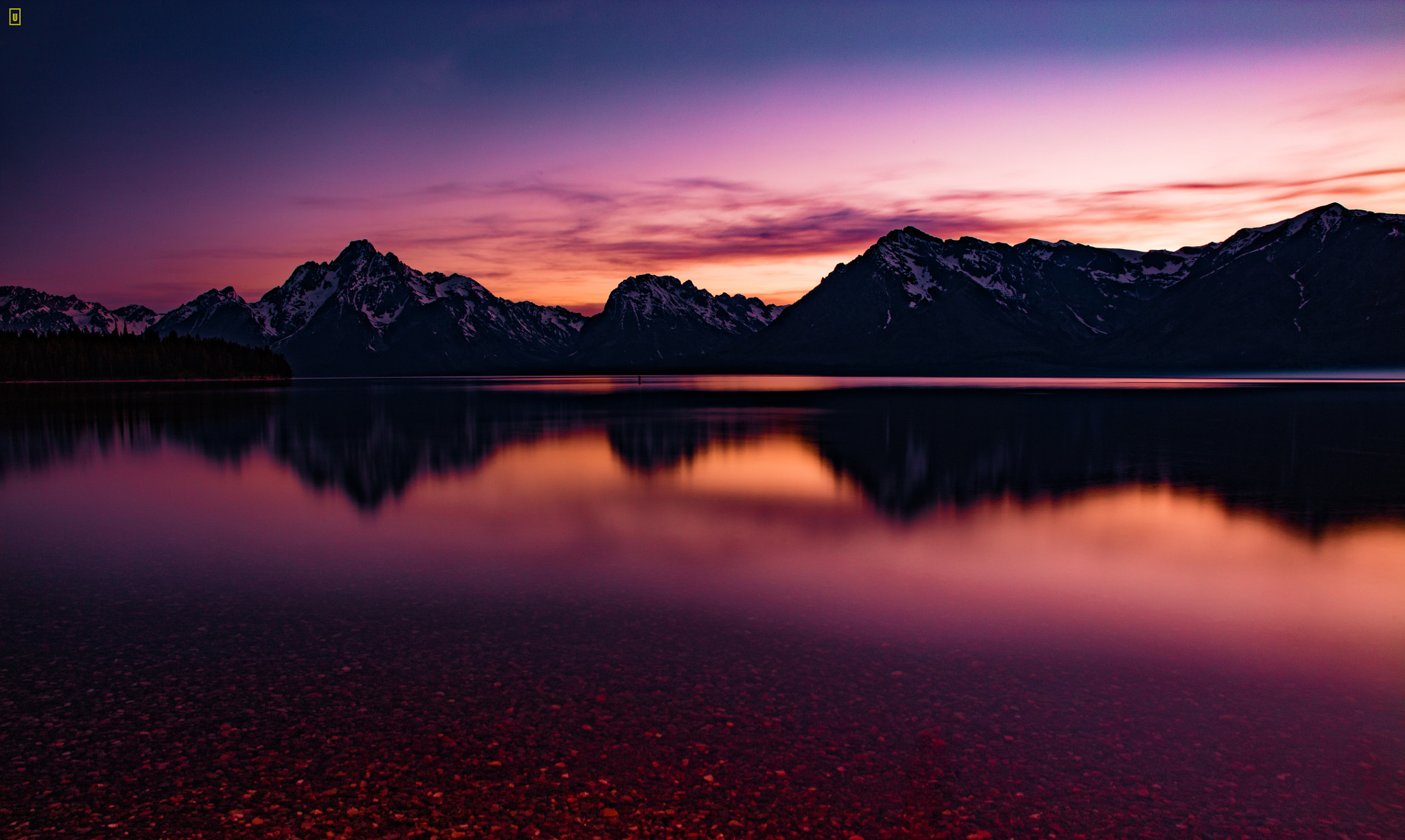 Sigma 24-70mm F2.8 EX DG Macro sample photo. Jackson lake photography