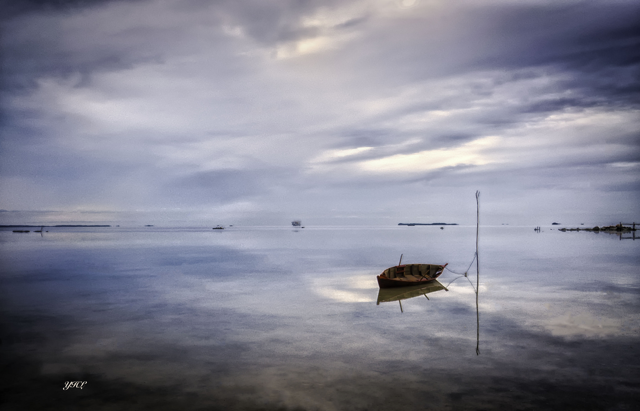 Sony a7R II + Sony E 10-18mm F4 OSS sample photo. Calm morning sea , bintan photography