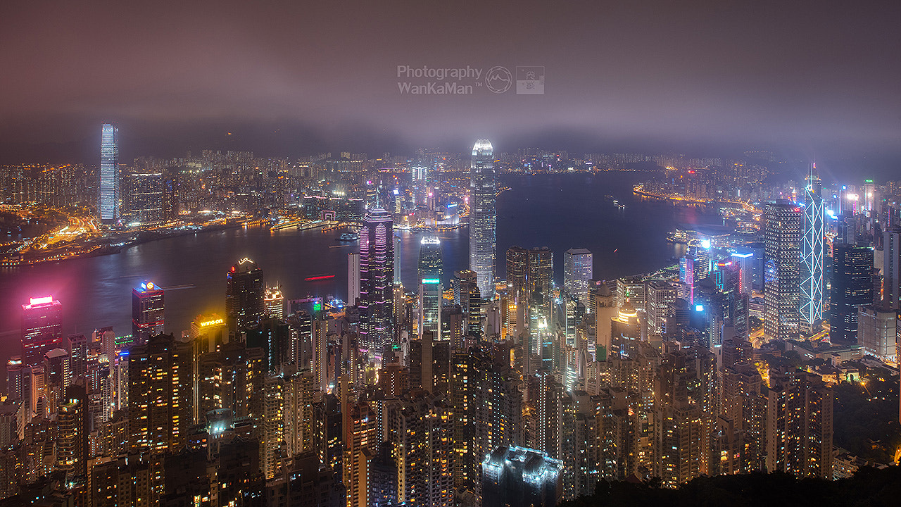 Nikon D810 + Nikon PC-E Nikkor 24mm F3.5D ED Tilt-Shift sample photo. Hongkong photography