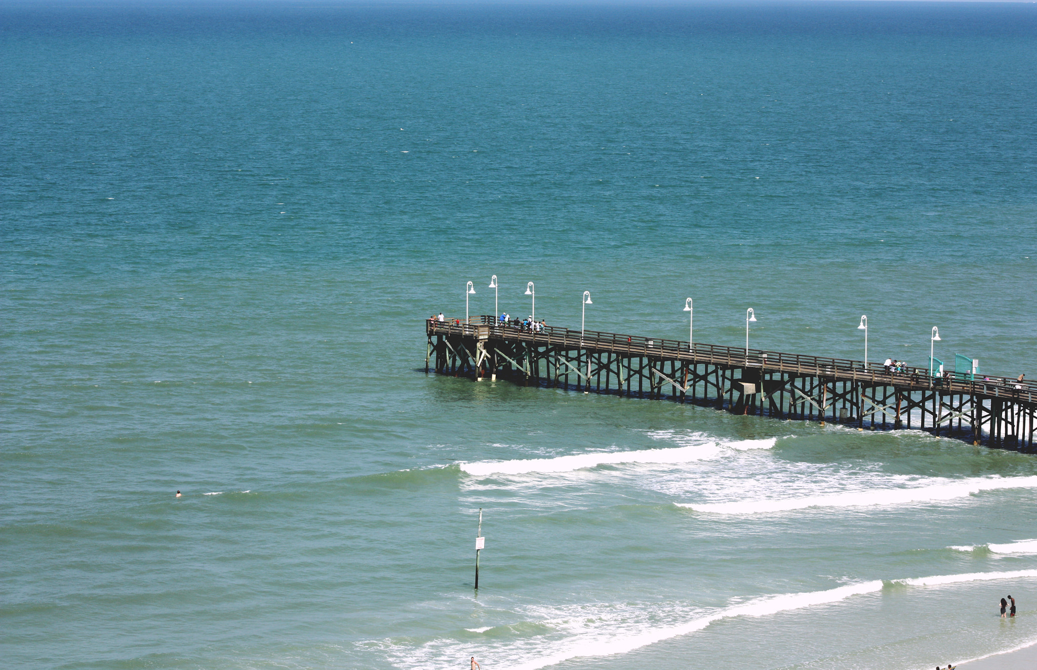 Canon EOS 450D (EOS Rebel XSi / EOS Kiss X2) sample photo. Daytona beach pier photography