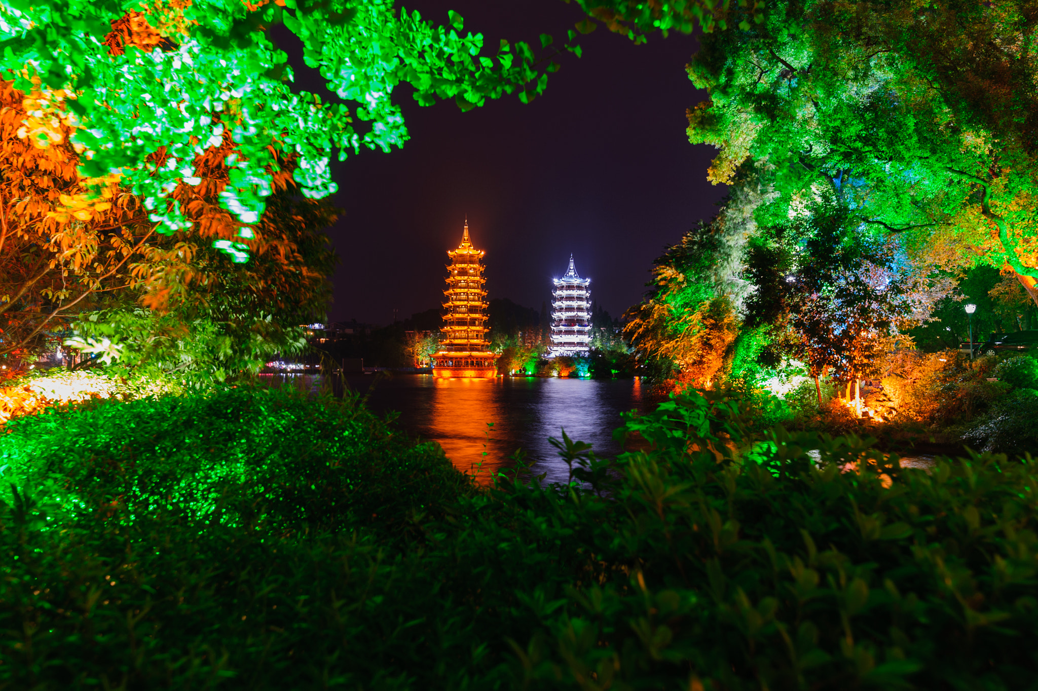 Tamron SP 15-30mm F2.8 Di VC USD sample photo. Guilin pagoda photography