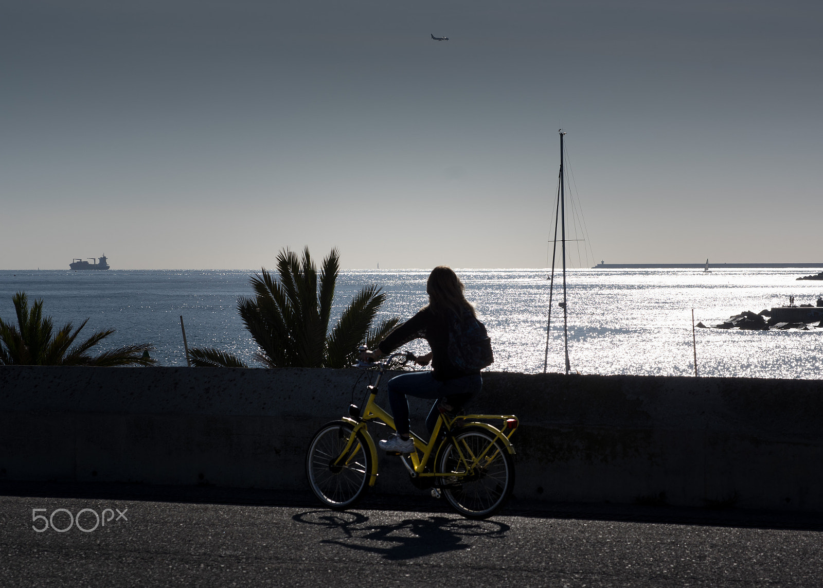 Pentax K-3 II sample photo. The girl on the yellow bike photography