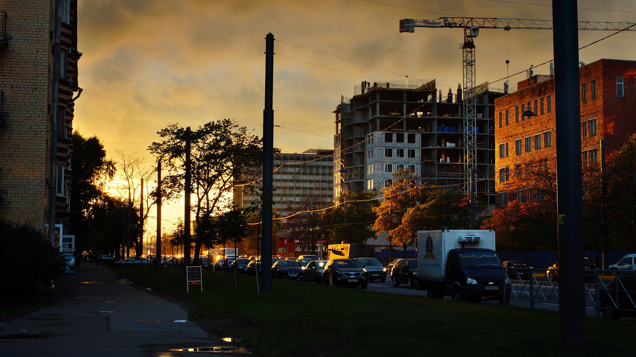 Sony Alpha NEX-3N sample photo. Building. sunset photography