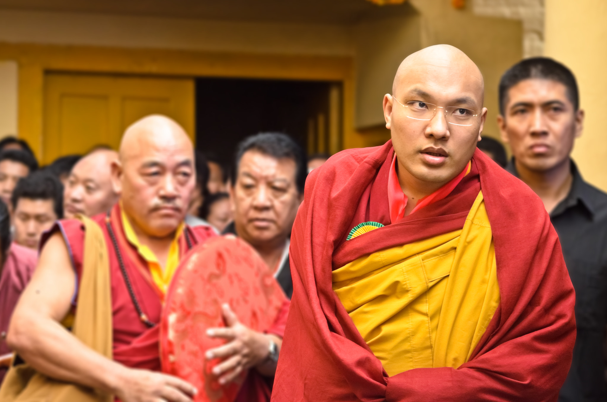 Nikon D7000 + AF Nikkor 70-210mm f/4-5.6 sample photo. Hh the 17th gyalwang karmapa photography