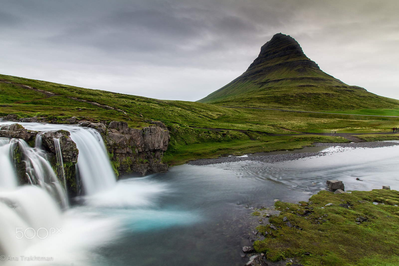 Canon EF-S 10-18mm F4.5–5.6 IS STM sample photo. Kirkjufell lower waterfall photography