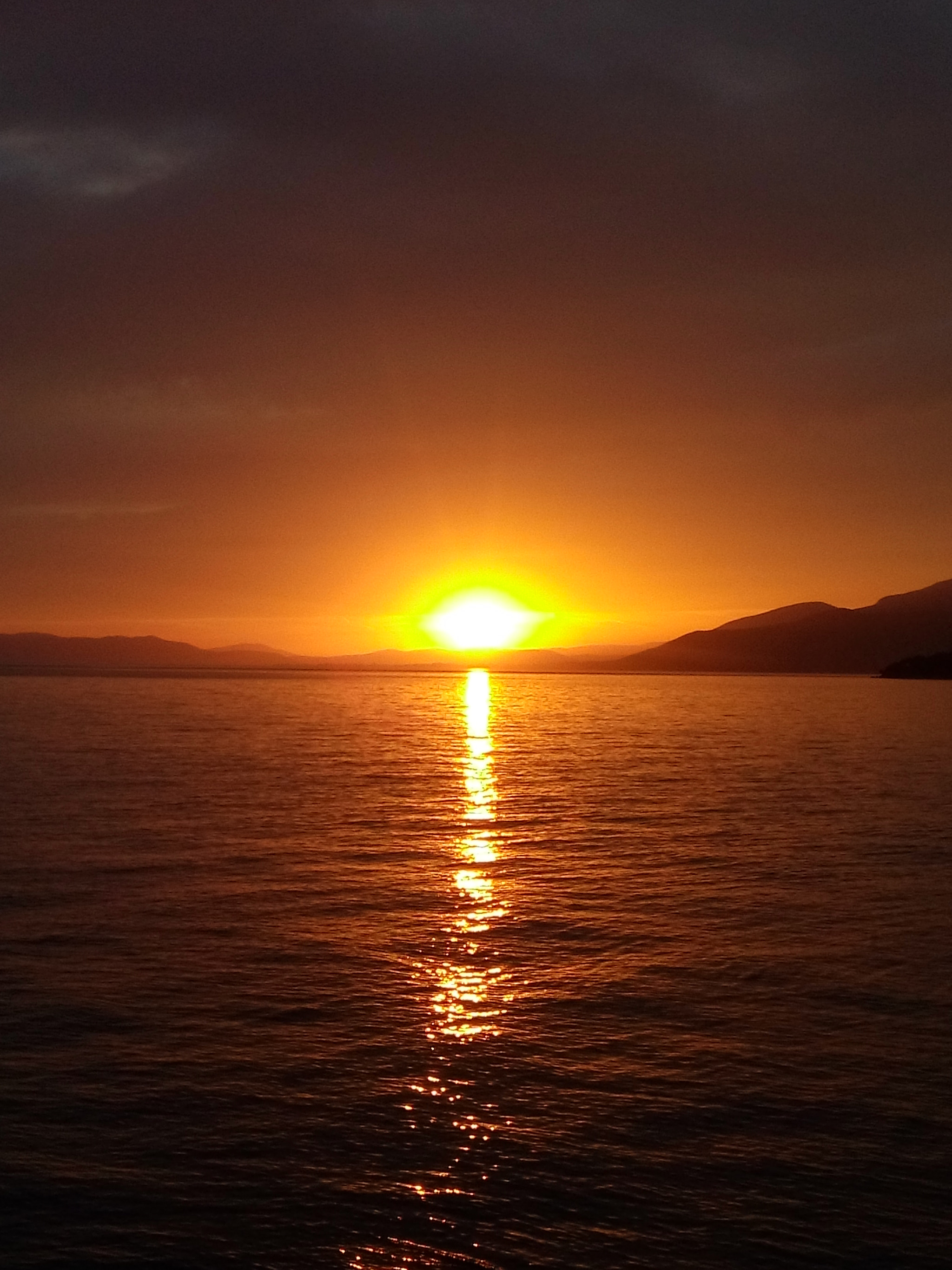 LG LBello sample photo. Sunset in greece.. photography