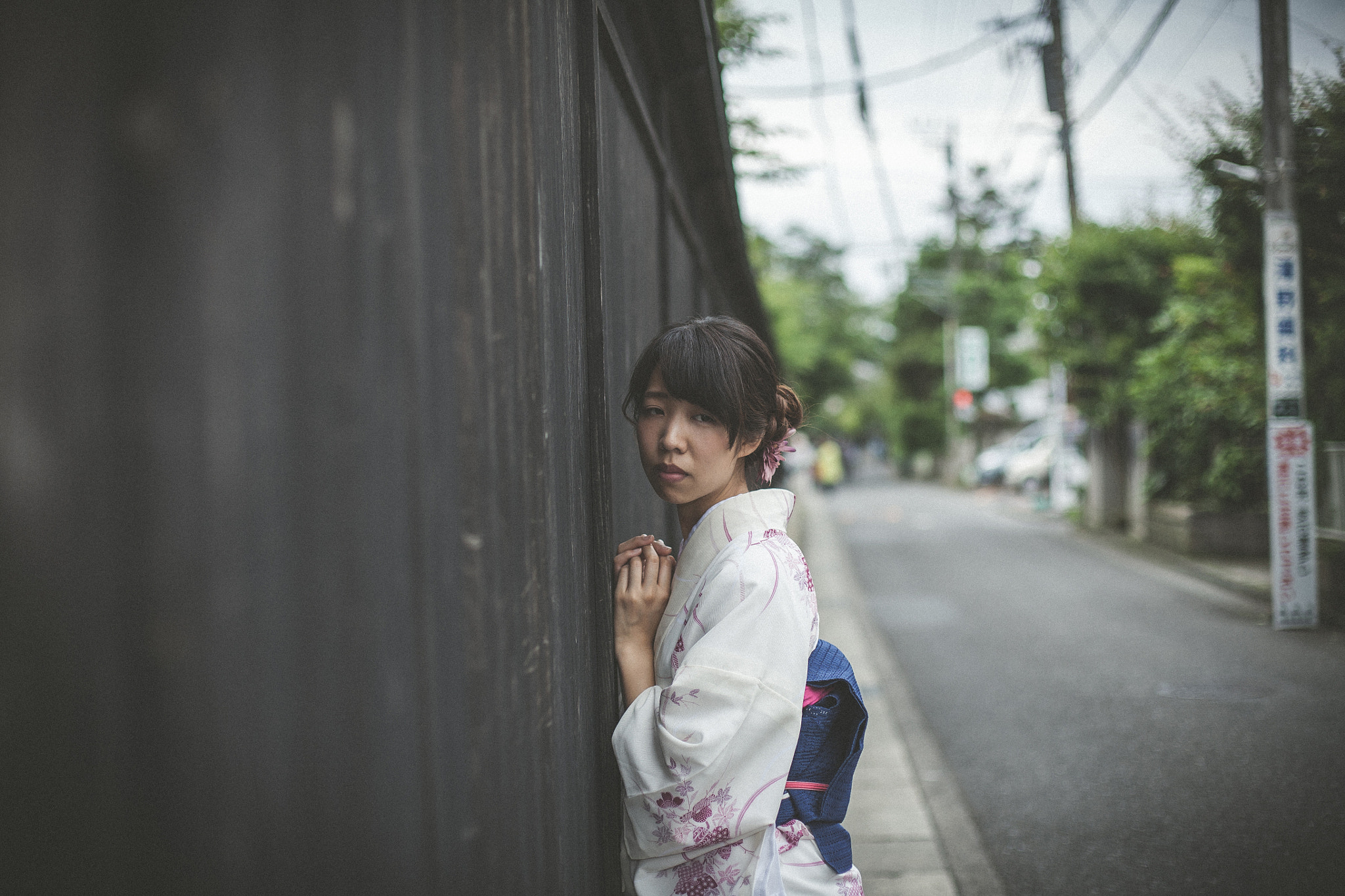 Canon EOS 5D + Canon EF 50mm F1.4 USM sample photo. Kimono photography