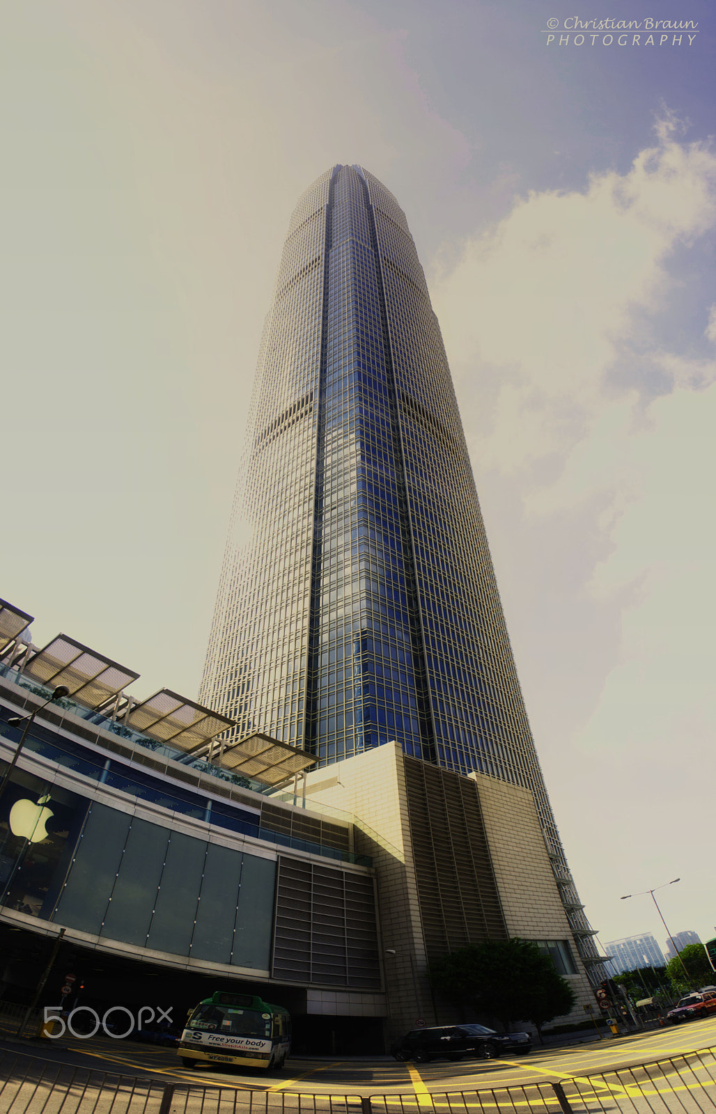 Canon EF-S 18-55mm F3.5-5.6 sample photo. Two international finance centre c photography