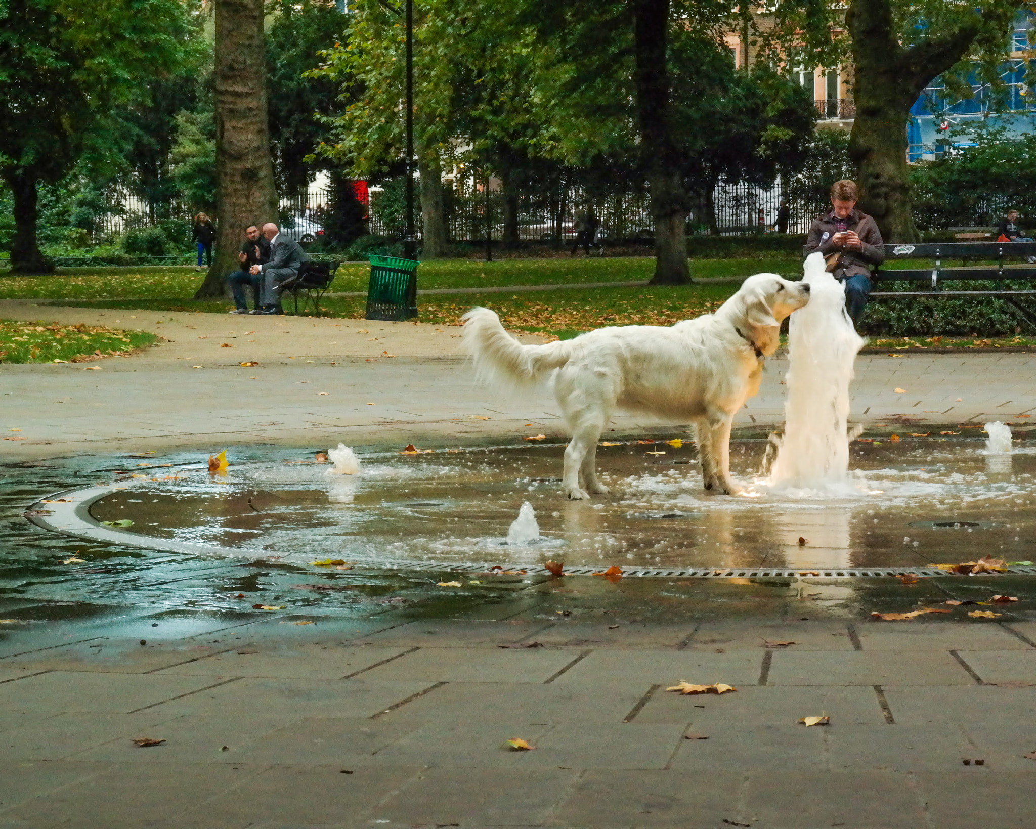 Samsung EK-GN120 sample photo. Joy fountain photography