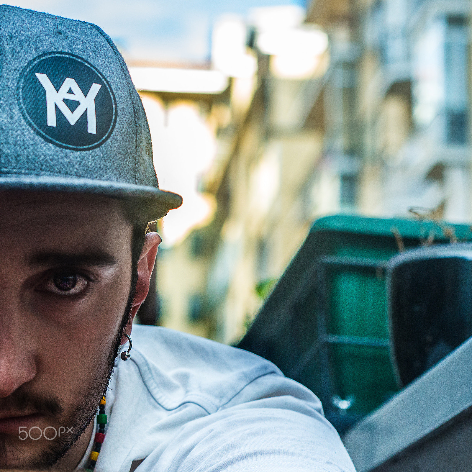 Nikon D800 + AF Nikkor 50mm f/1.8 sample photo. Just me - self portrait photography