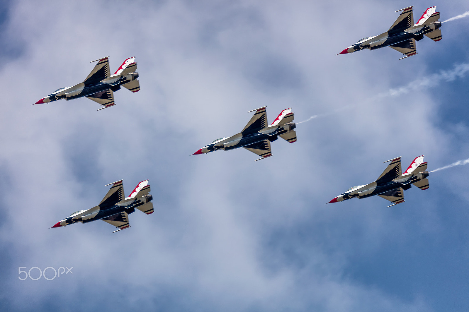 150-600mm F5-6.3 DG OS HSM | Sports 014 sample photo. Usaf thunderbirds flying in formation photography