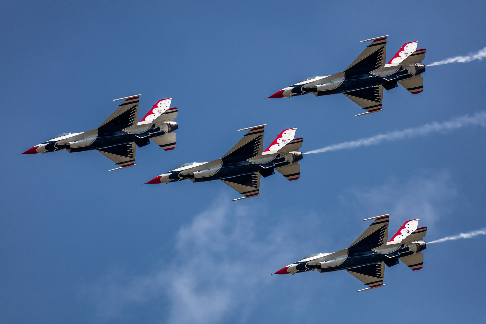 Canon EOS 5DS + 150-600mm F5-6.3 DG OS HSM | Sports 014 sample photo. Usaf thunderbirds flying diamond formation 3 photography