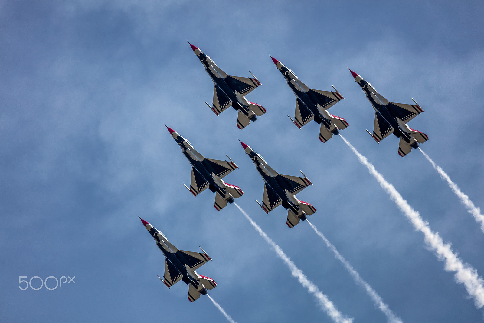 Canon EOS 5DS + 150-600mm F5-6.3 DG OS HSM | Sports 014 sample photo. Usaf thunderbirds in delta formation climb 2 photography