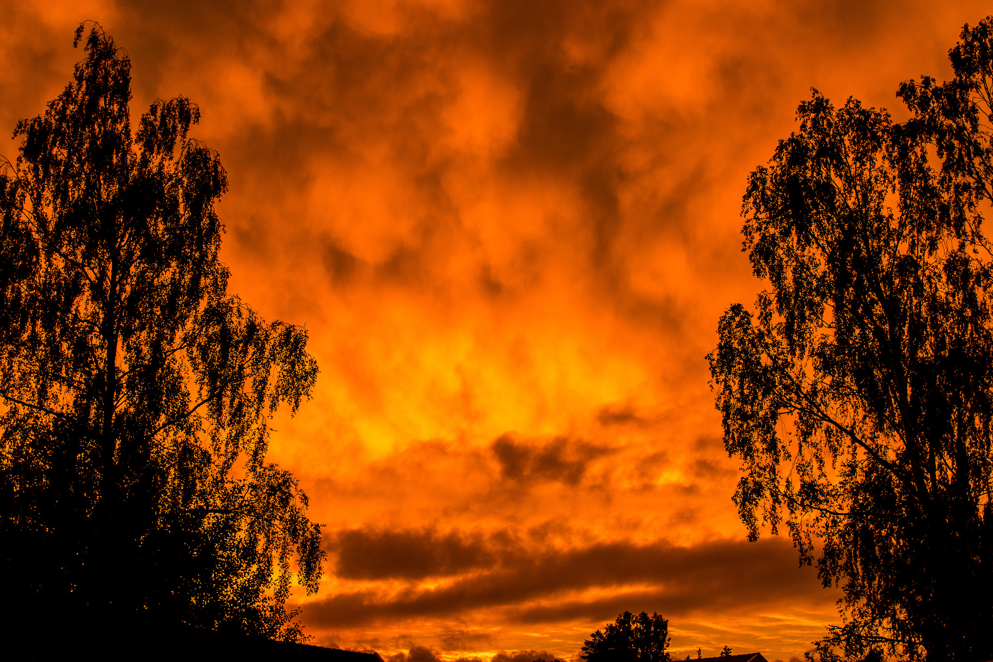 Canon EOS 70D + Canon EF 35mm F1.4L USM sample photo. Burning clouds photography