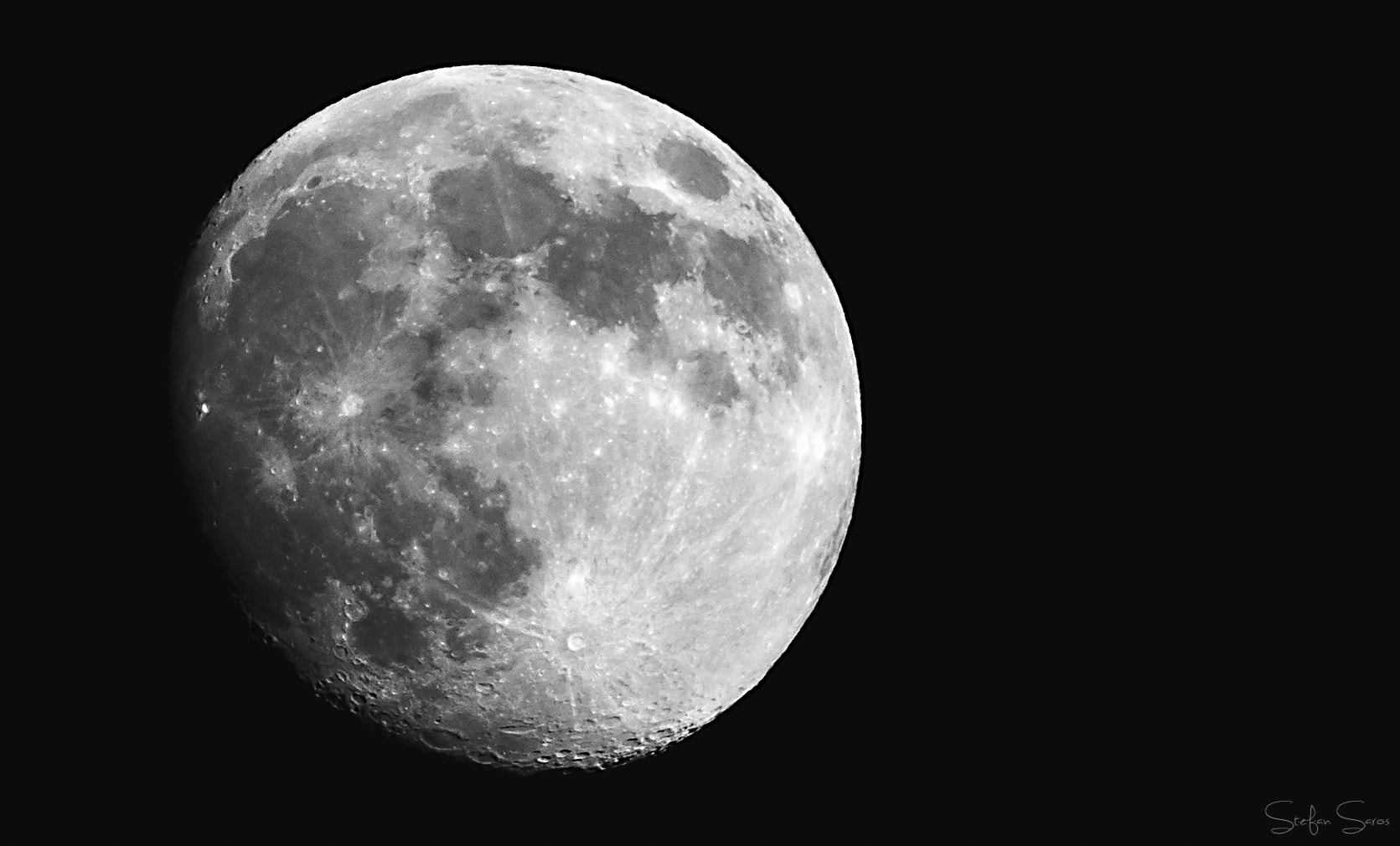 Sigma 16mm F2.8 Filtermatic Fisheye sample photo. The moon photography