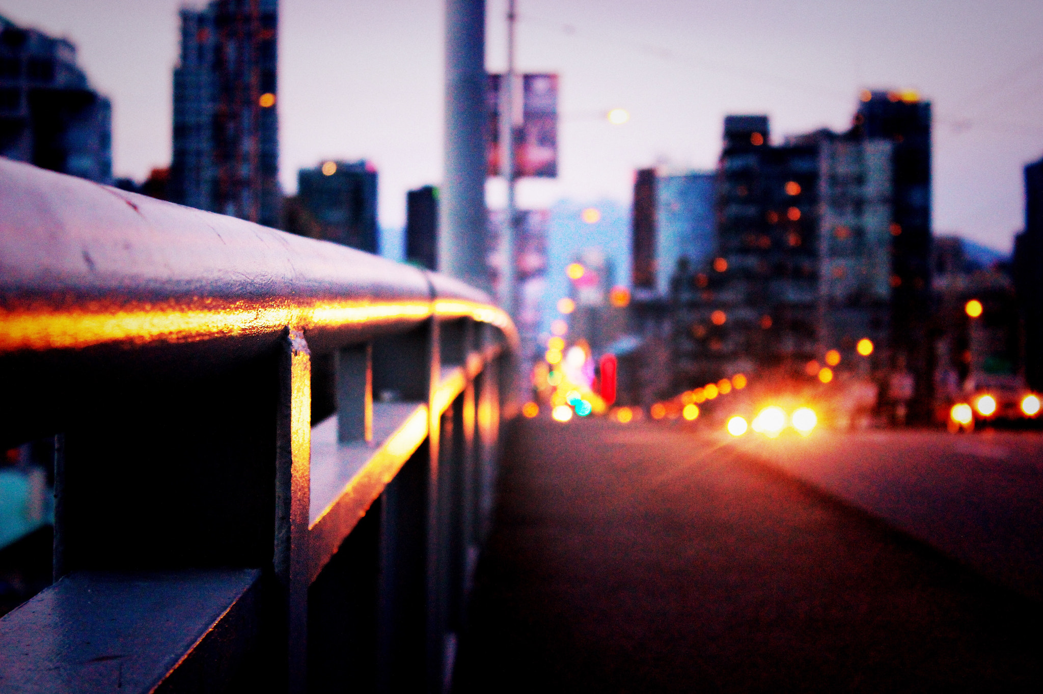 Canon EF-S 18-55mm F3.5-5.6 IS II sample photo. Cambie bridge at sunset photography