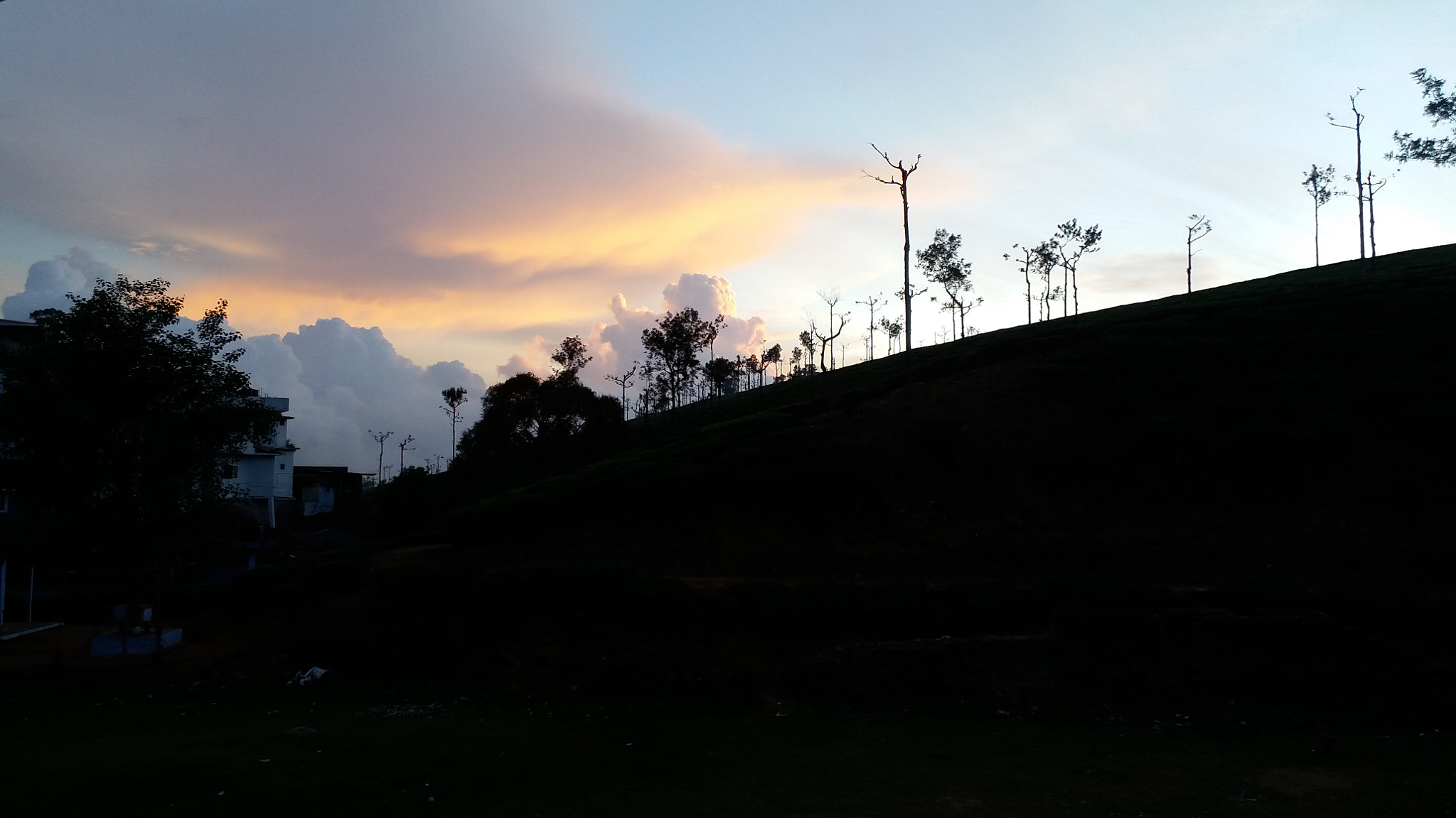 Samsung Galaxy On7 sample photo. Sun set in valparai photography