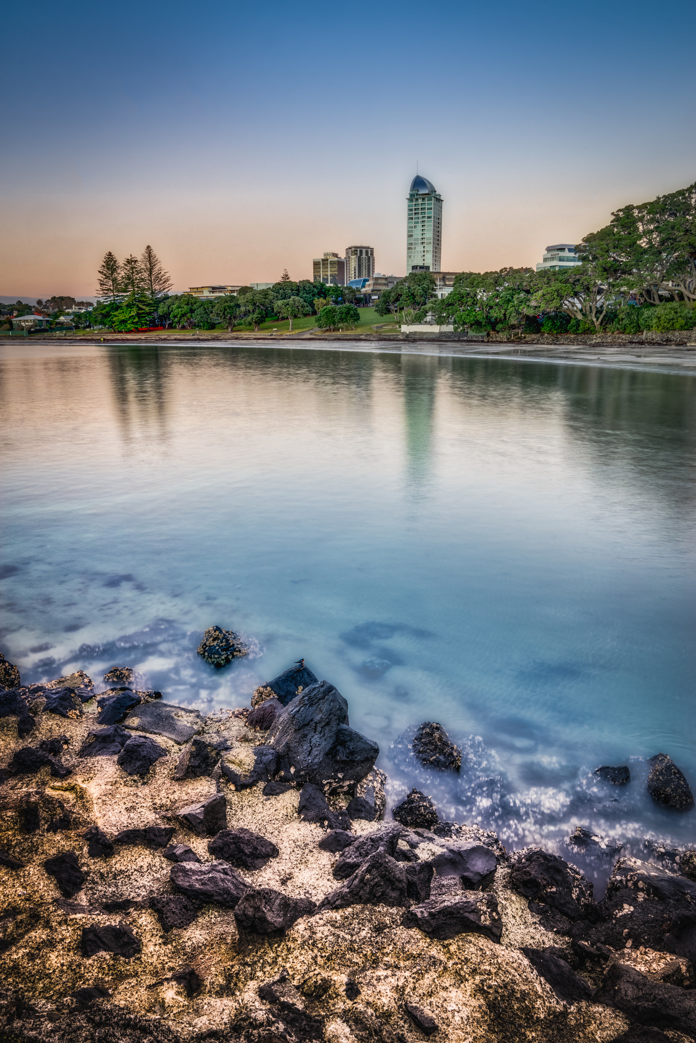 Sony a7R + Sony FE 24-70mm F2.8 GM sample photo. Takapuna tower photography