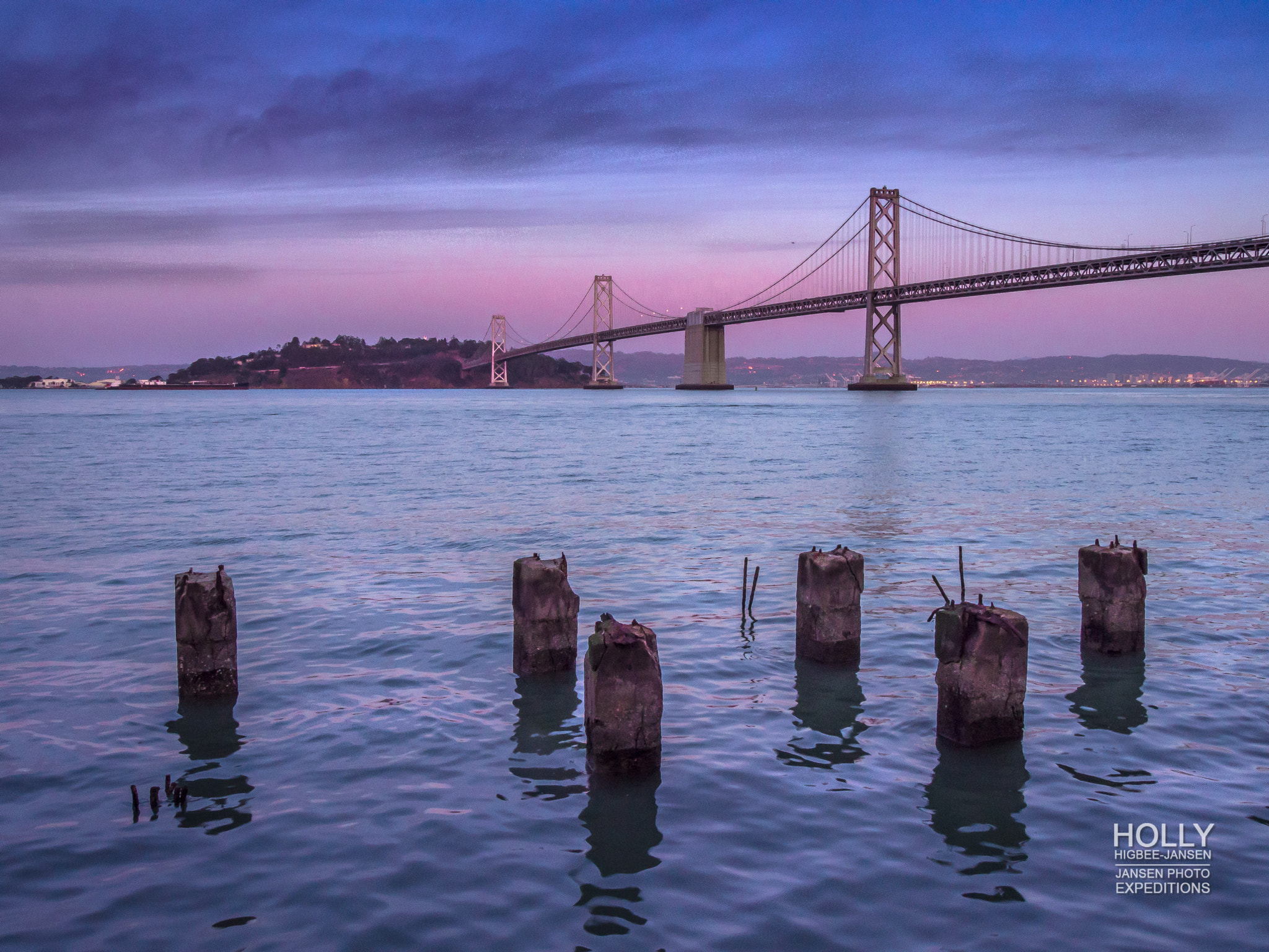 OLYMPUS 11-22mm Lens sample photo. Bay bridge sunset photography