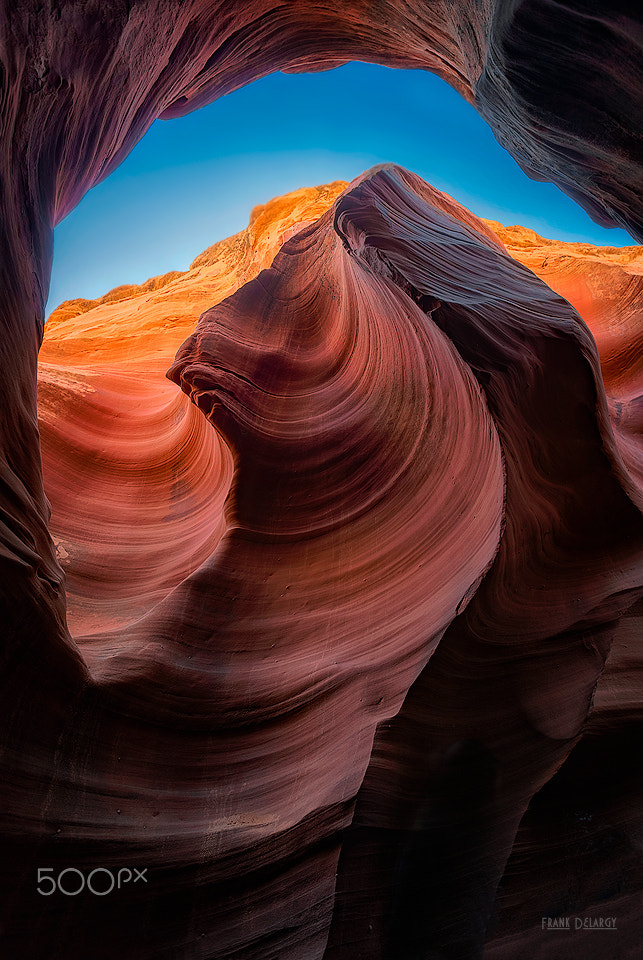 Sony a7R + Canon EF 16-35mm F2.8L II USM sample photo. Near antelope canyon photography