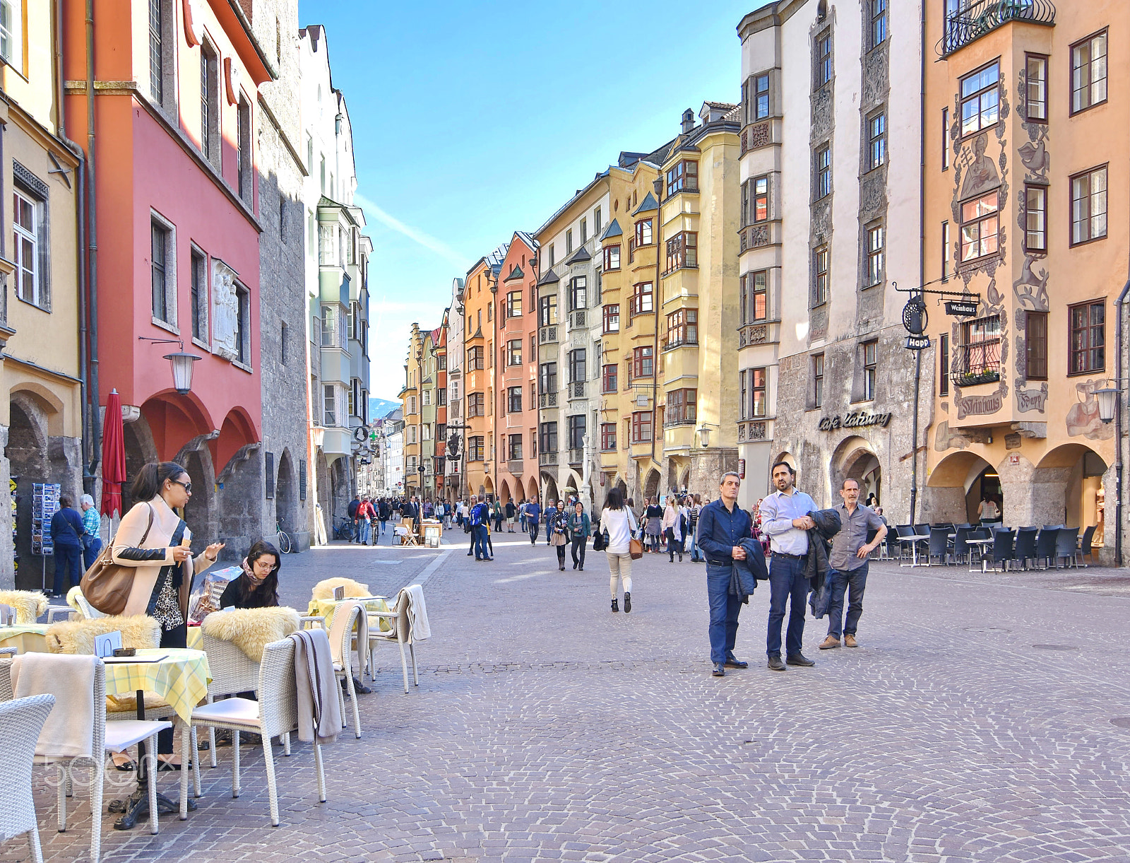 Nikon D7200 + Tokina AT-X Pro 11-16mm F2.8 DX sample photo. People enjoying a spring day in innsbruck, austria photography