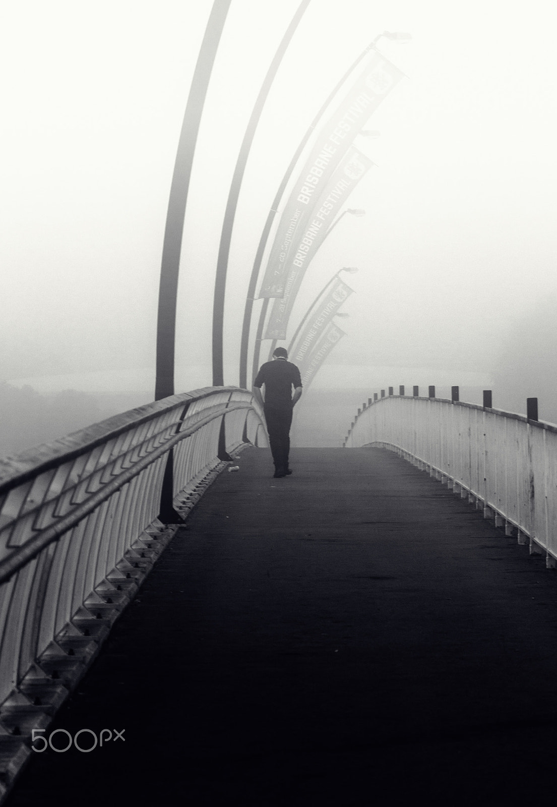 Canon EF 75-300mm f/4-5.6 USM sample photo. Fog and sadness photography