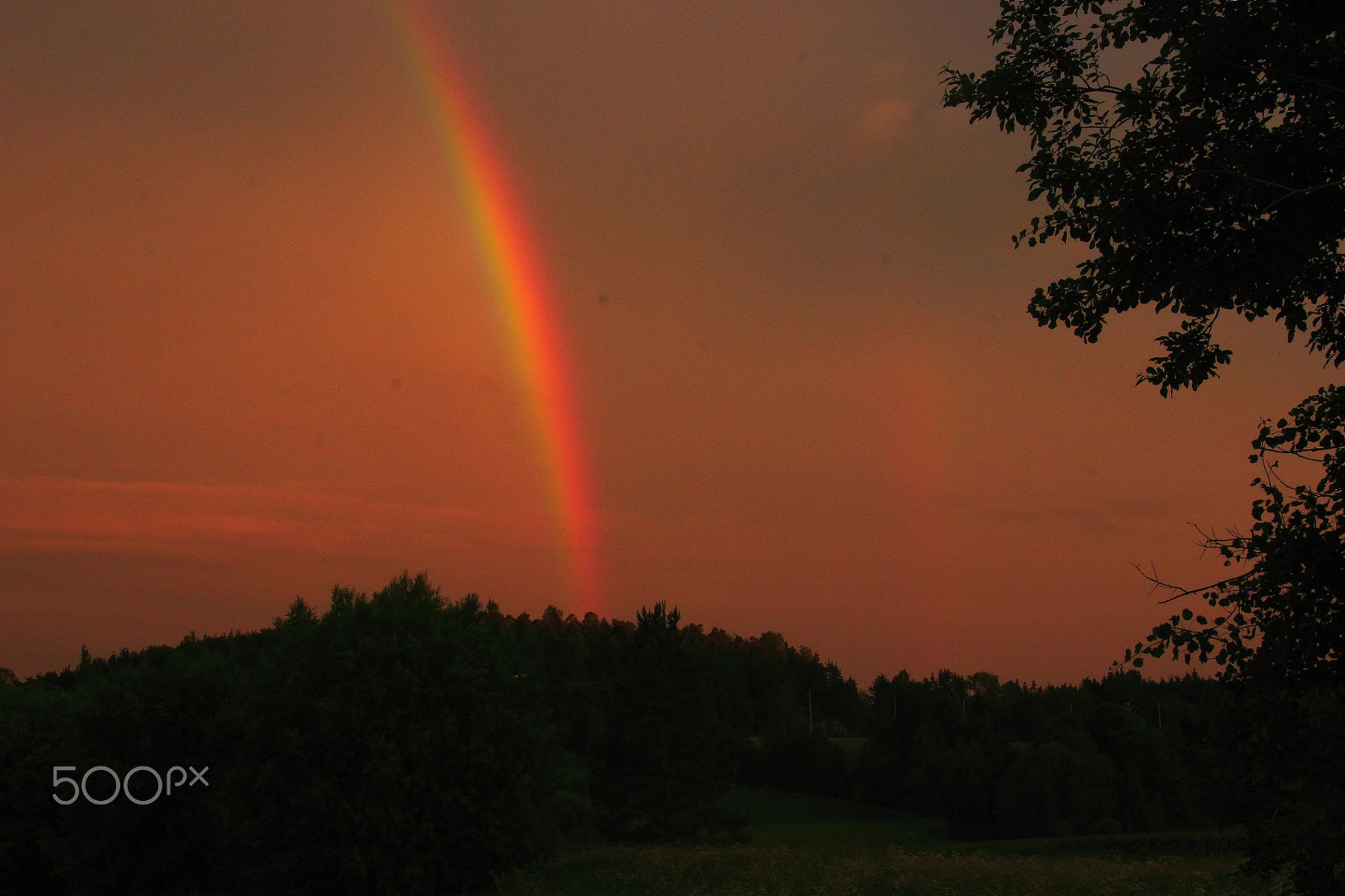 Canon EF 20-35mm f/2.8L sample photo. Rainbow photography