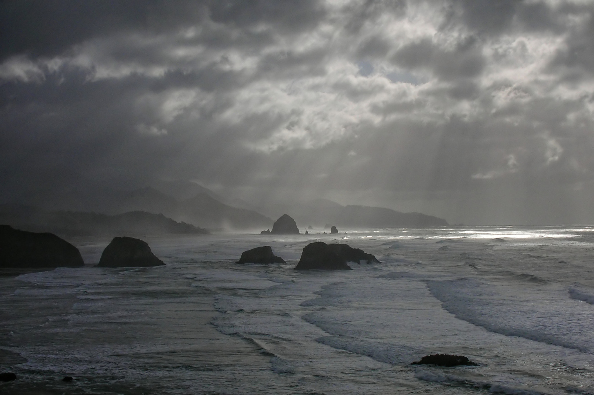 Nikon S2 sample photo. November coast photography