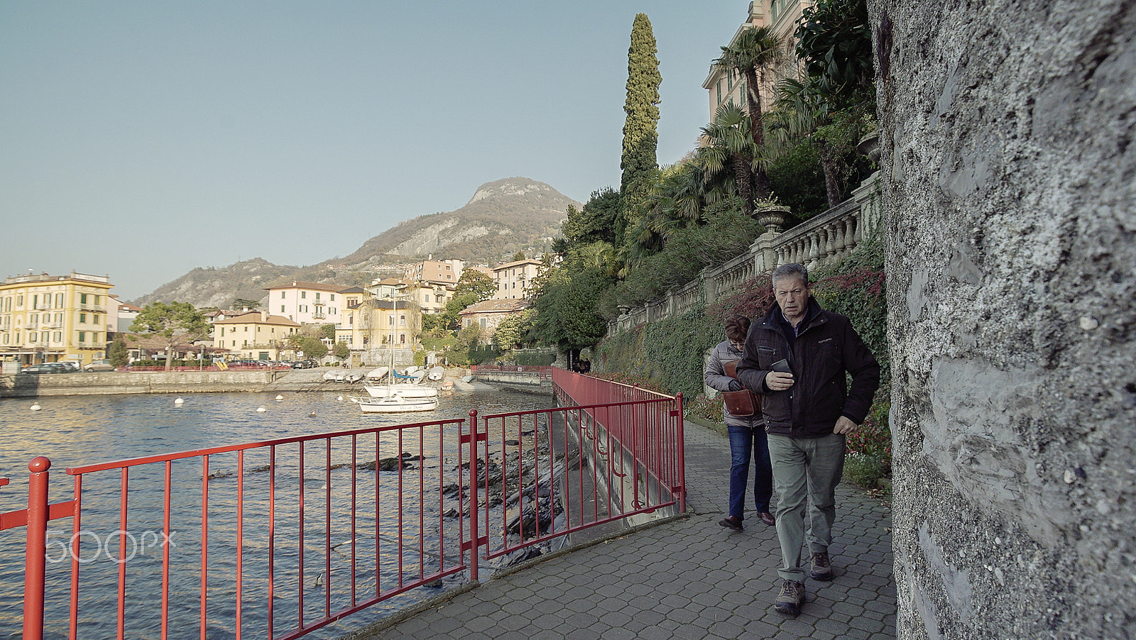 16-35mm F4 G SSM OSS sample photo. Lake como photography