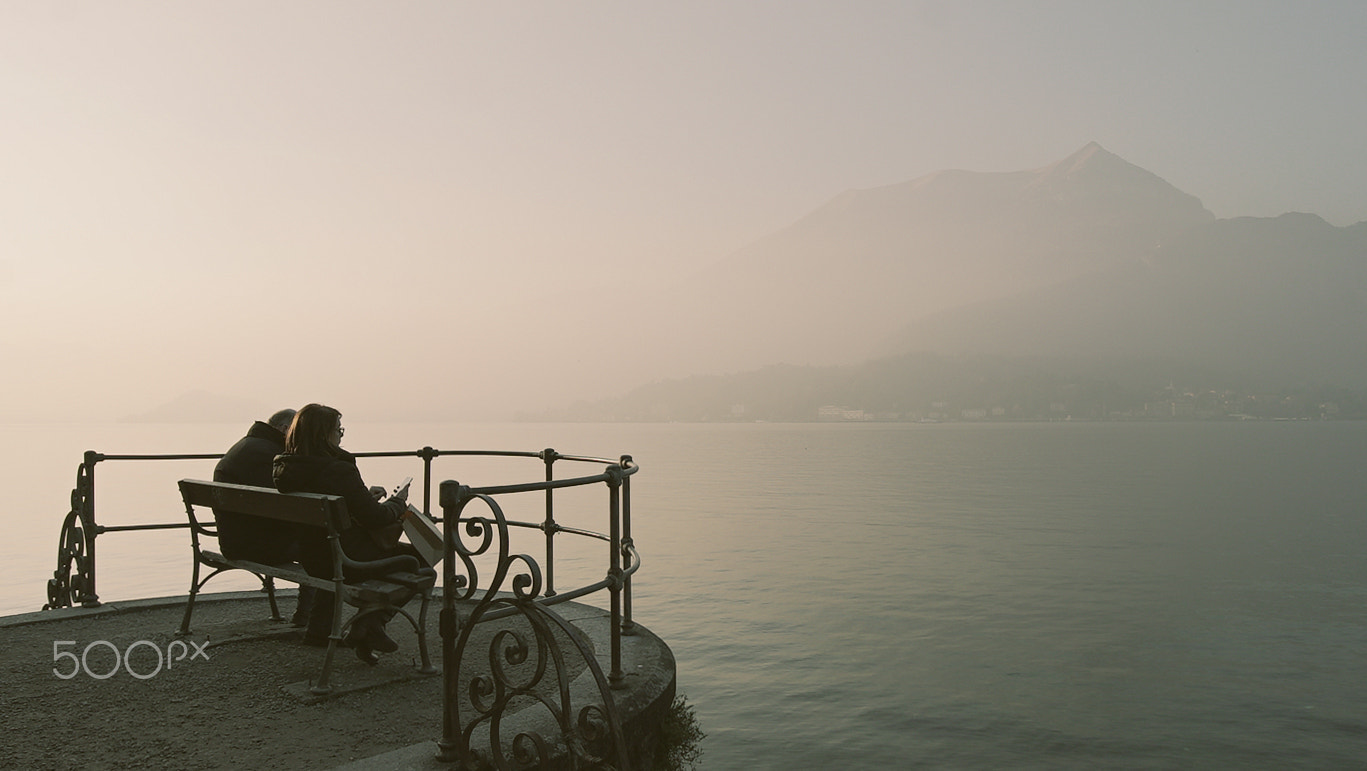 16-35mm F4 G SSM OSS sample photo. Lake como photography