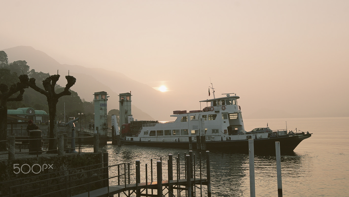 16-35mm F4 G SSM OSS sample photo. Lake como photography