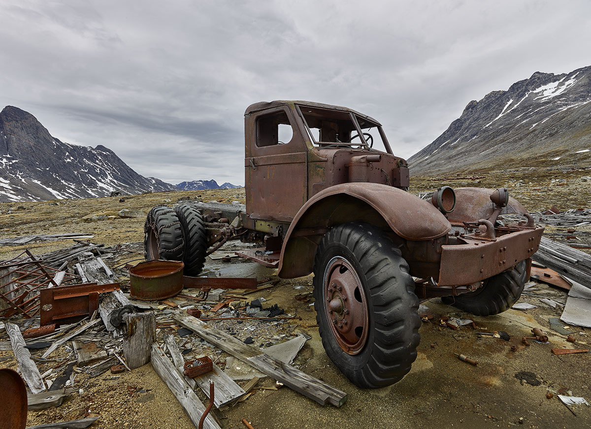Phase One IQ260 sample photo. Truck 4x4 photography