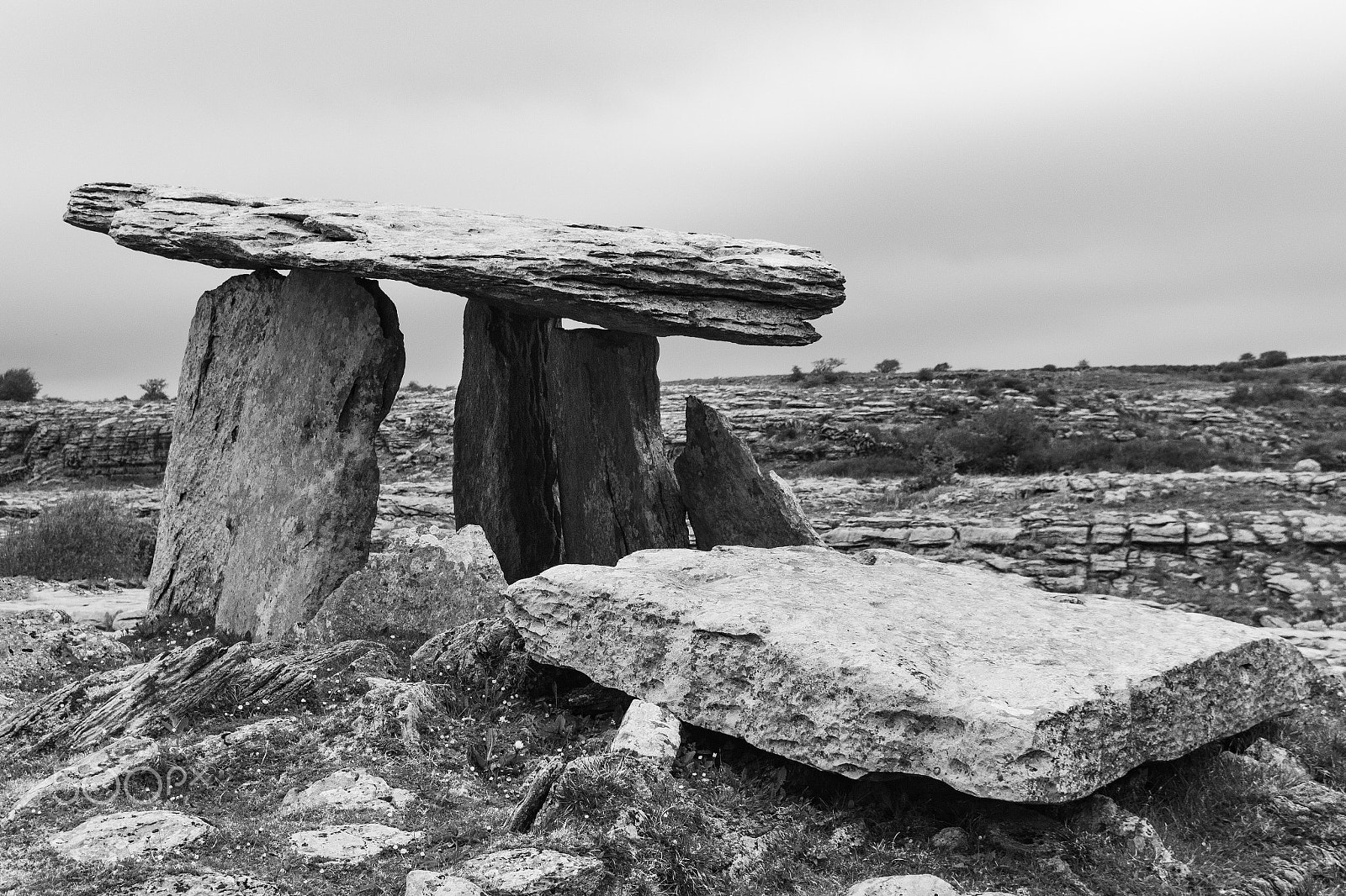 Sigma 18-125mm F3.8-5.6 DC OS HSM sample photo. Poulnabrone dolmen photography