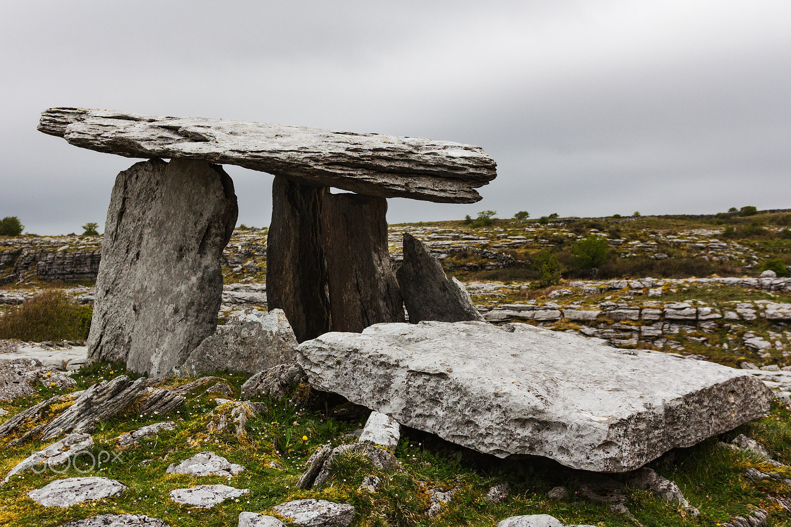 Sigma 18-125mm F3.8-5.6 DC OS HSM sample photo. Poulnabrone dolmen photography
