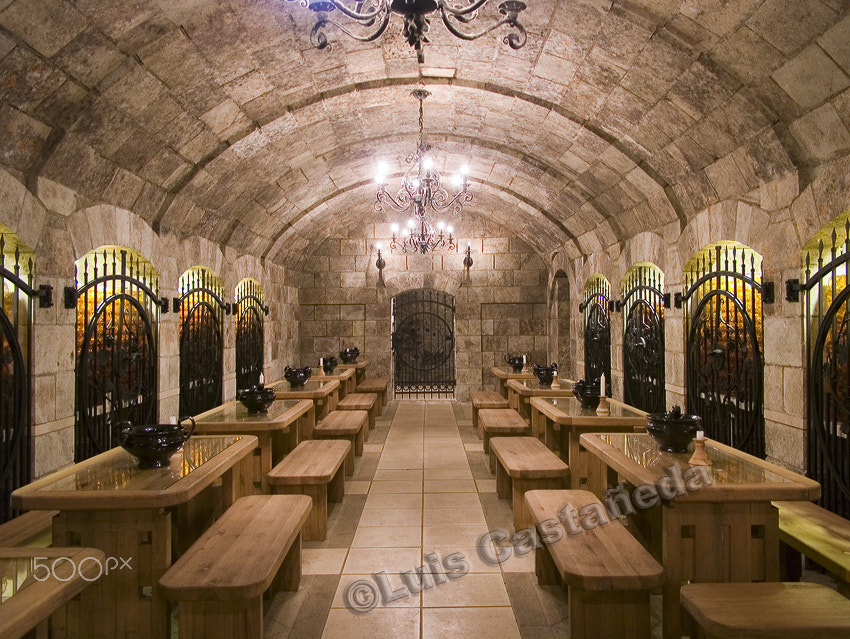 Panasonic DMC-LC1 sample photo. Wine cave bar. tokaj. hungary photography