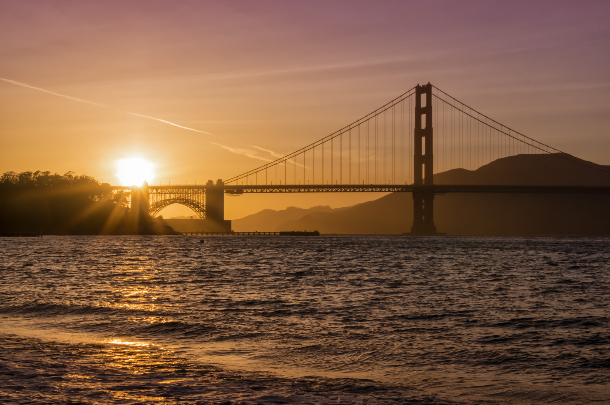 Pentax K-3 II + Tamron AF 28-75mm F2.8 XR Di LD Aspherical (IF) sample photo. Golden gate photography