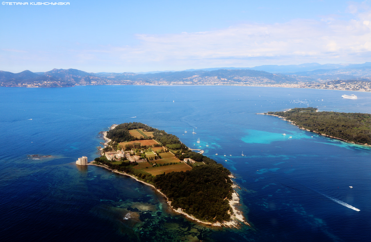 Canon EOS 760D (EOS Rebel T6s / EOS 8000D) sample photo. St honorat island photography