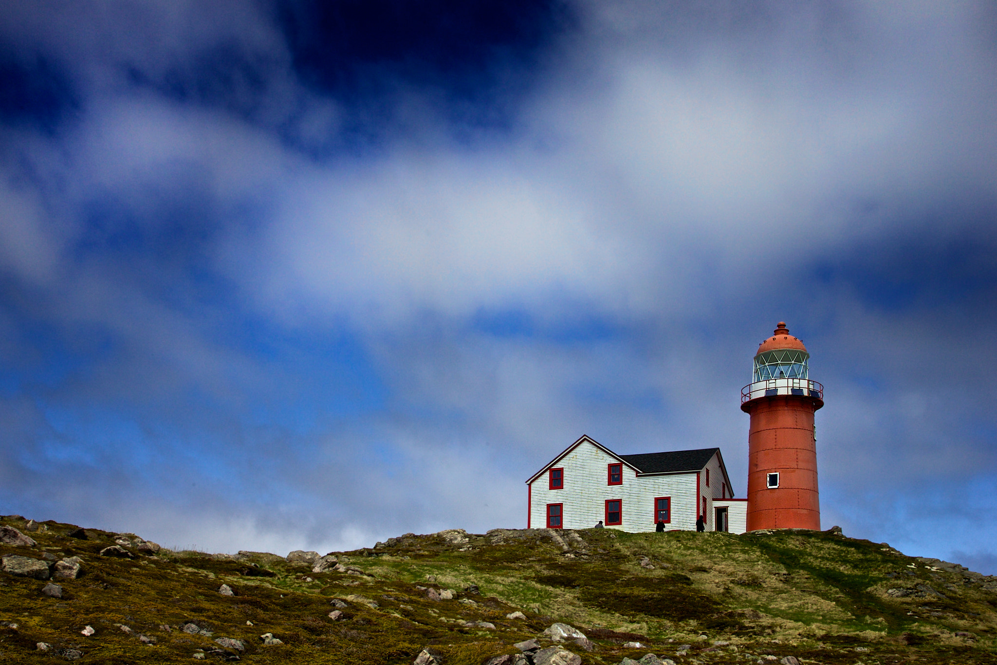 Canon EOS-1D Mark II sample photo. Ferryland head light photography