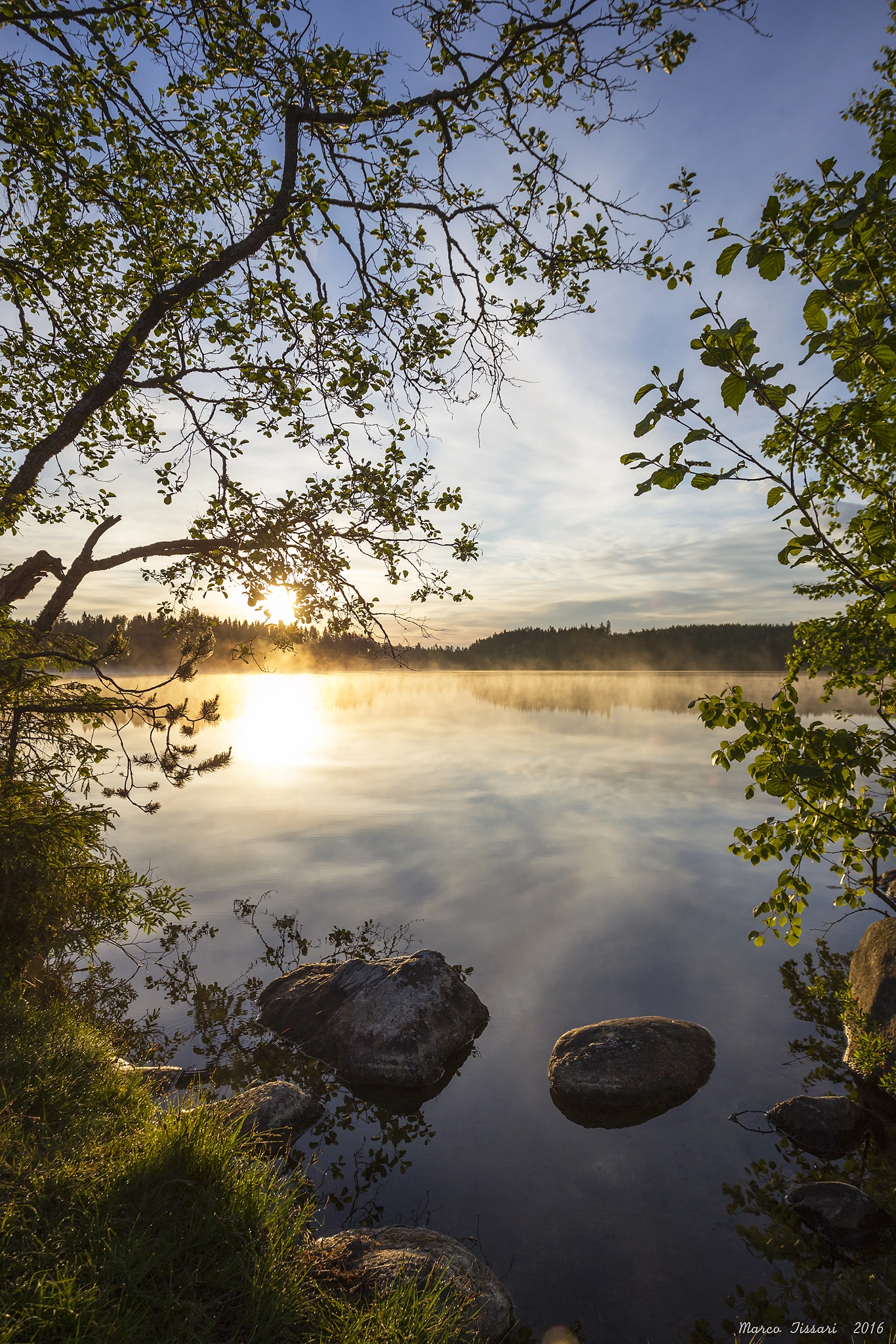 Canon EOS-1D Mark IV sample photo. Early morning mist on the white sand pond photography