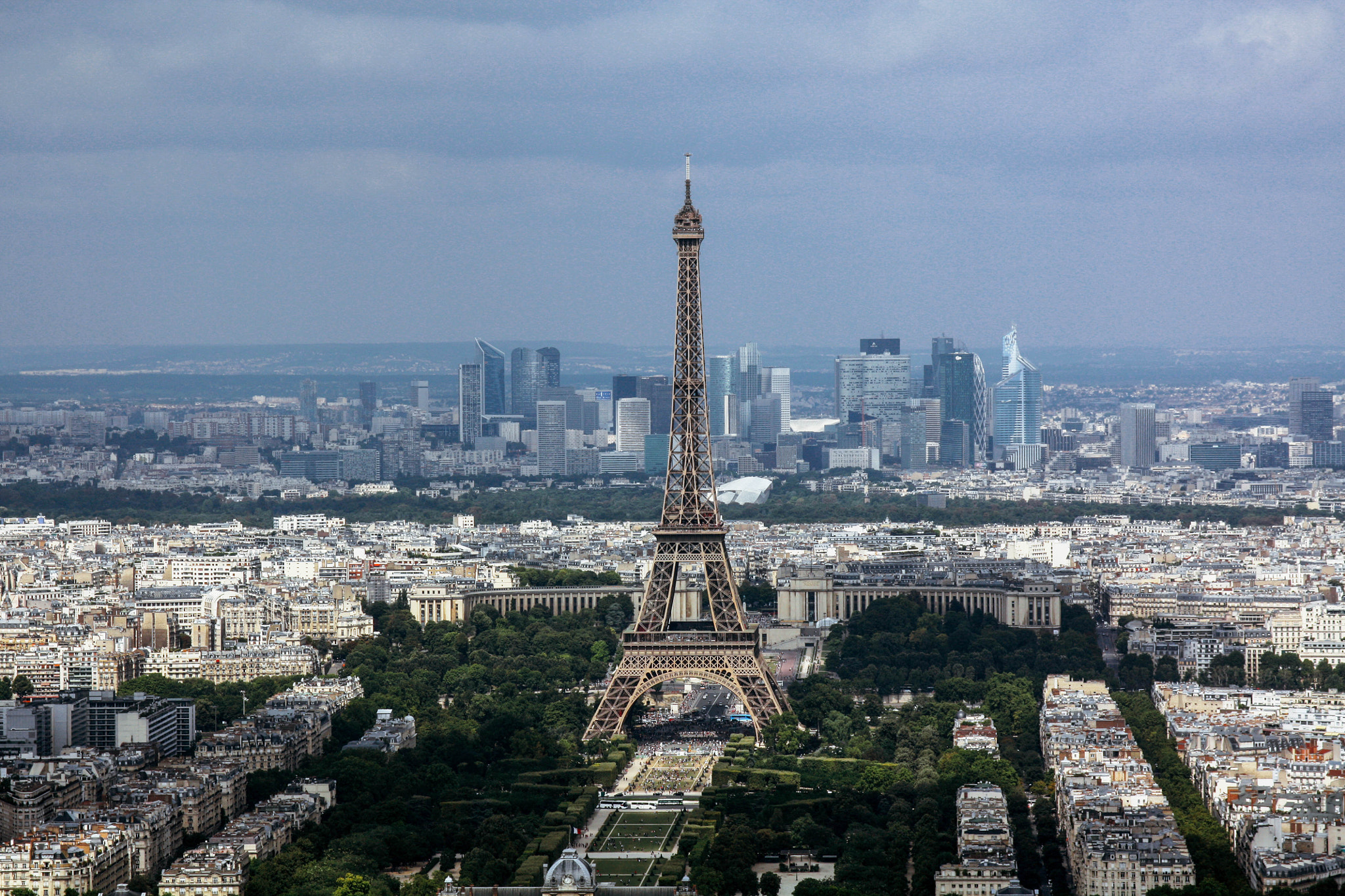Canon EF 28-105mm f/3.5-4.5 USM sample photo. View from montparnasse tower photography