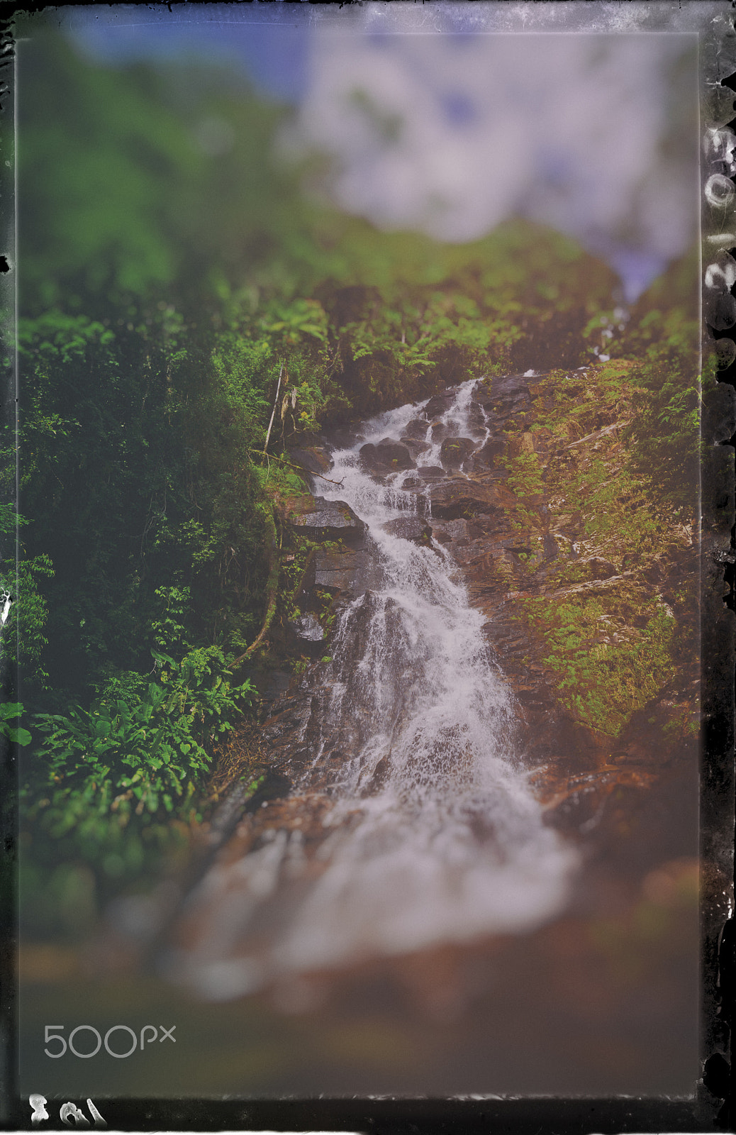 Minolta AF 28-85mm F3.5-4.5 New sample photo. The waterfall photography