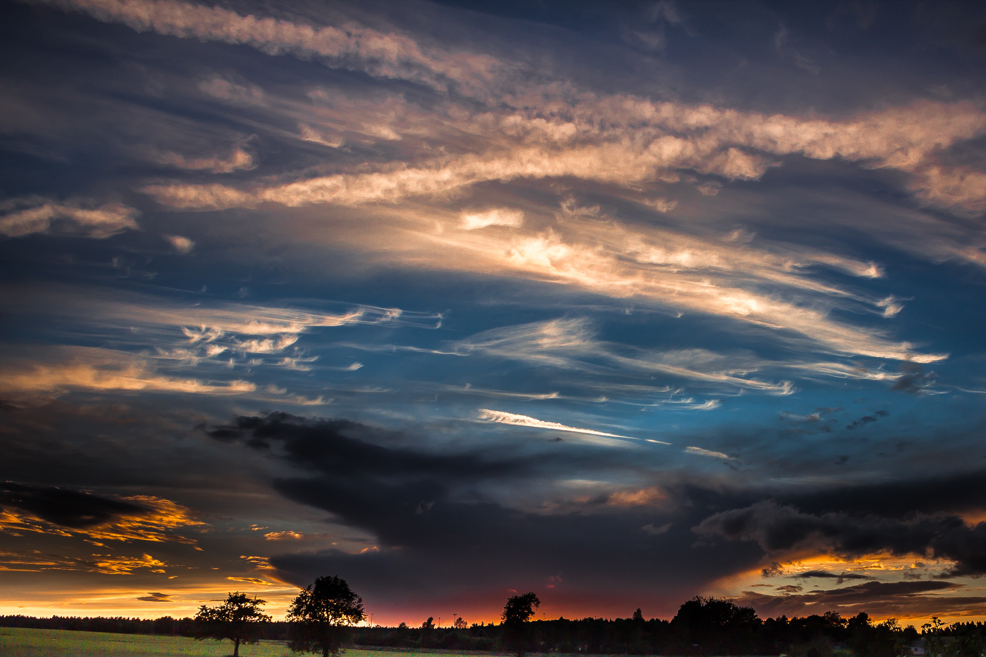 Canon EF-S 18-55mm F3.5-5.6 sample photo. Sonnenuntergang photography