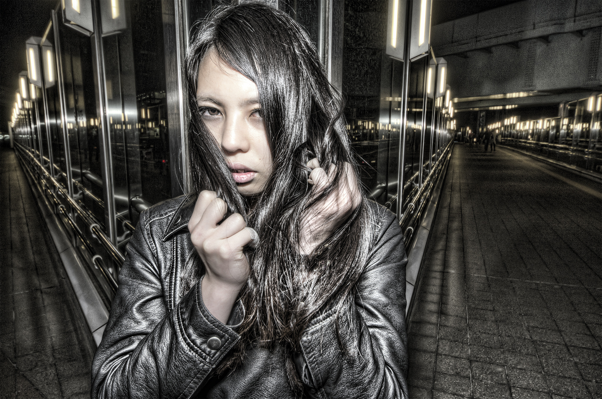 Sigma 8-16mm F4.5-5.6 DC HSM sample photo. 彼女の黒髪。 photography
